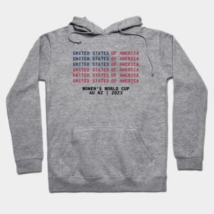 USA American Flag Soccer Women's World Cup 2023 Hoodie